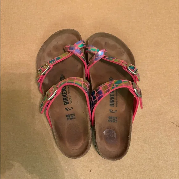 Birkenstock Holographic Sandals with Adjustable Straps - Picture 2 of 4